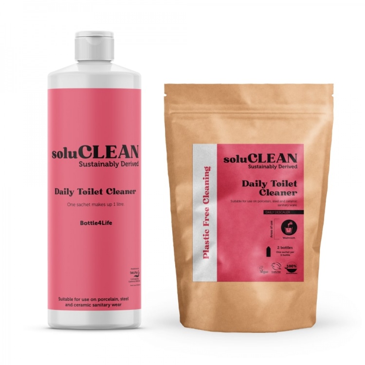 SoluCLEAN Daily Toilet Cleaner - Violet & Jasmin Fragranced